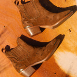 Traveller Boots - Tan Suede