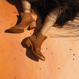 Traveller Boots - Tan Suede