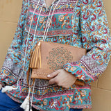 Free Spirit Clutch - Tan