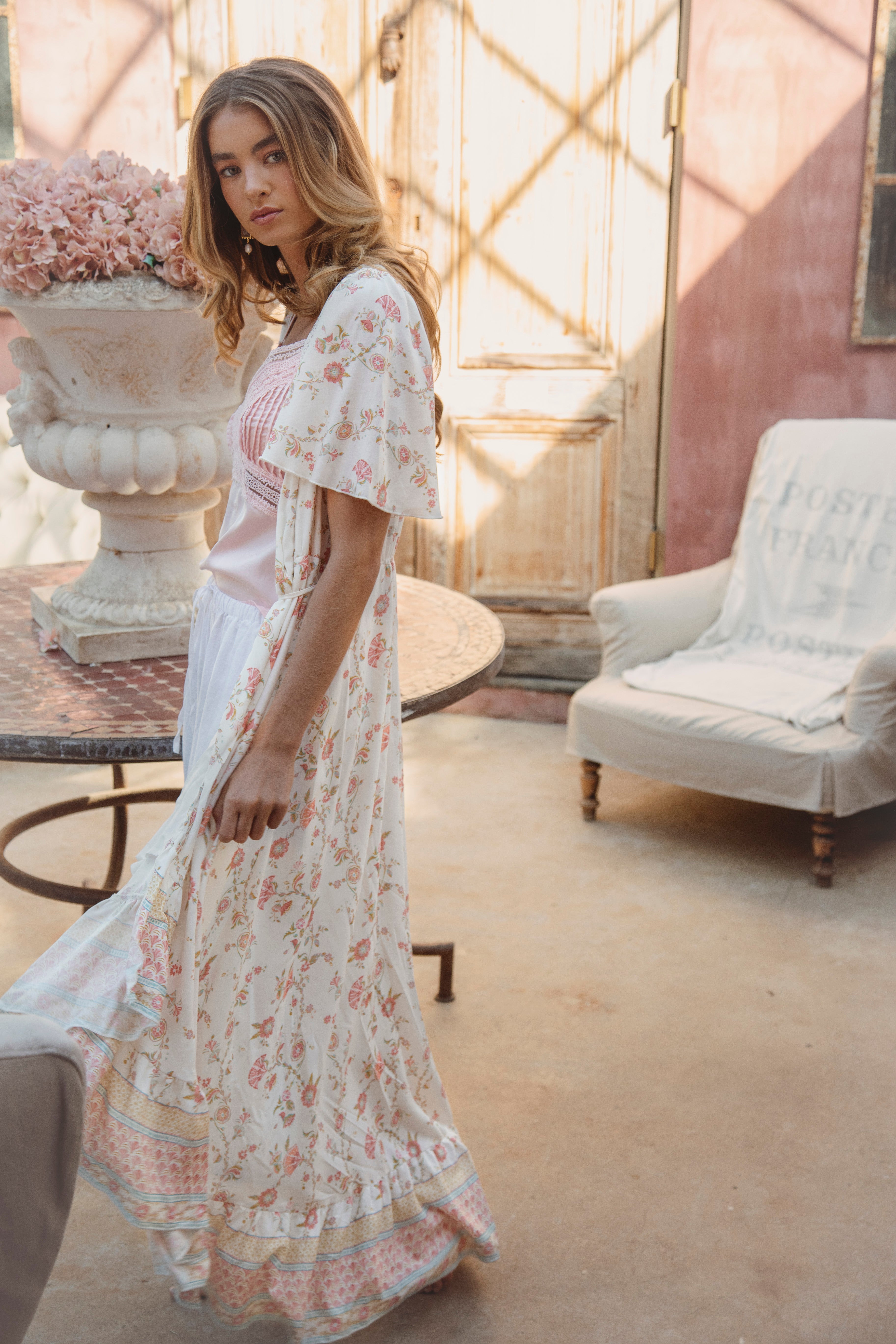 Chandelier Wrap Gown - Delilah