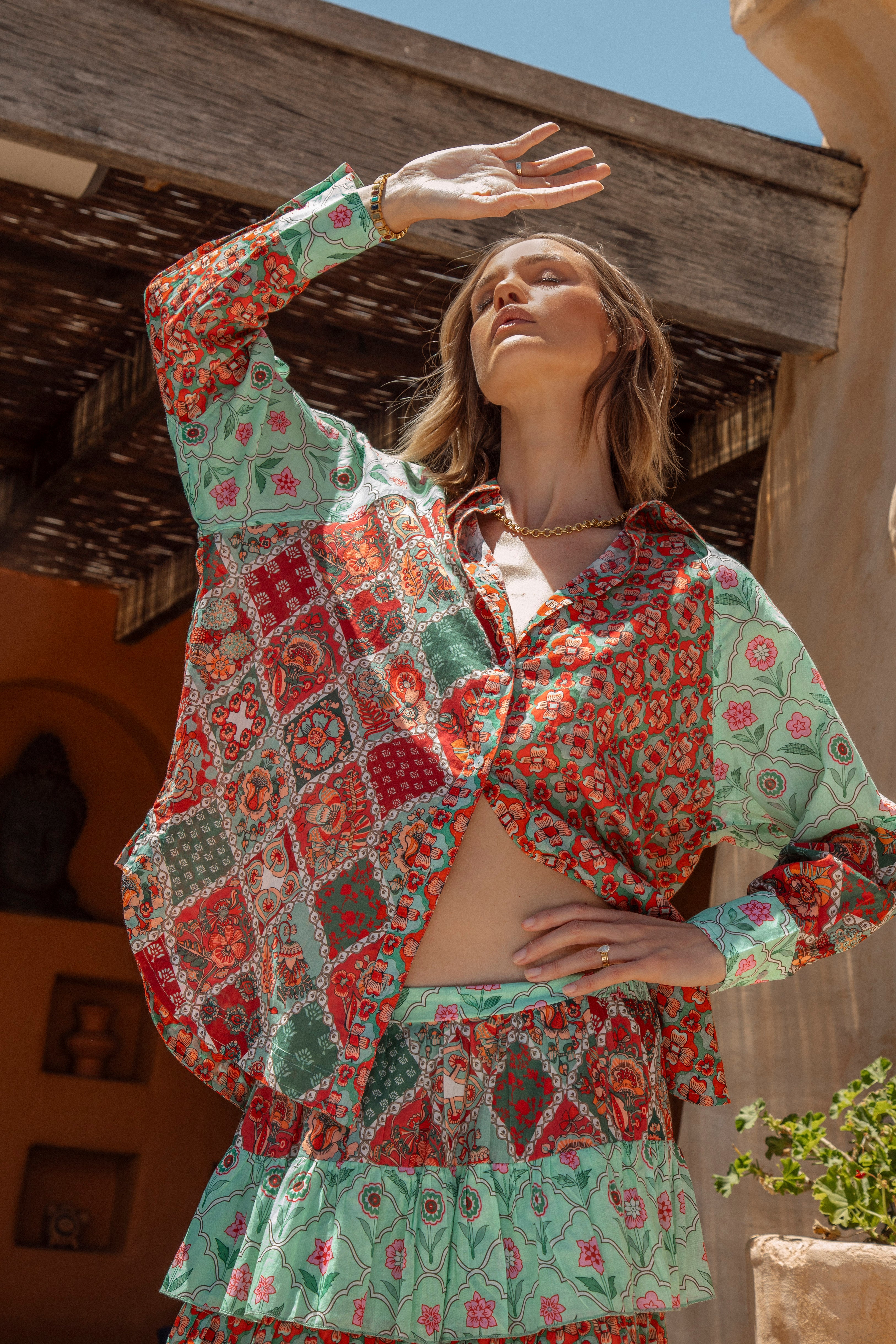 Soiree Garden Shirt - Joy