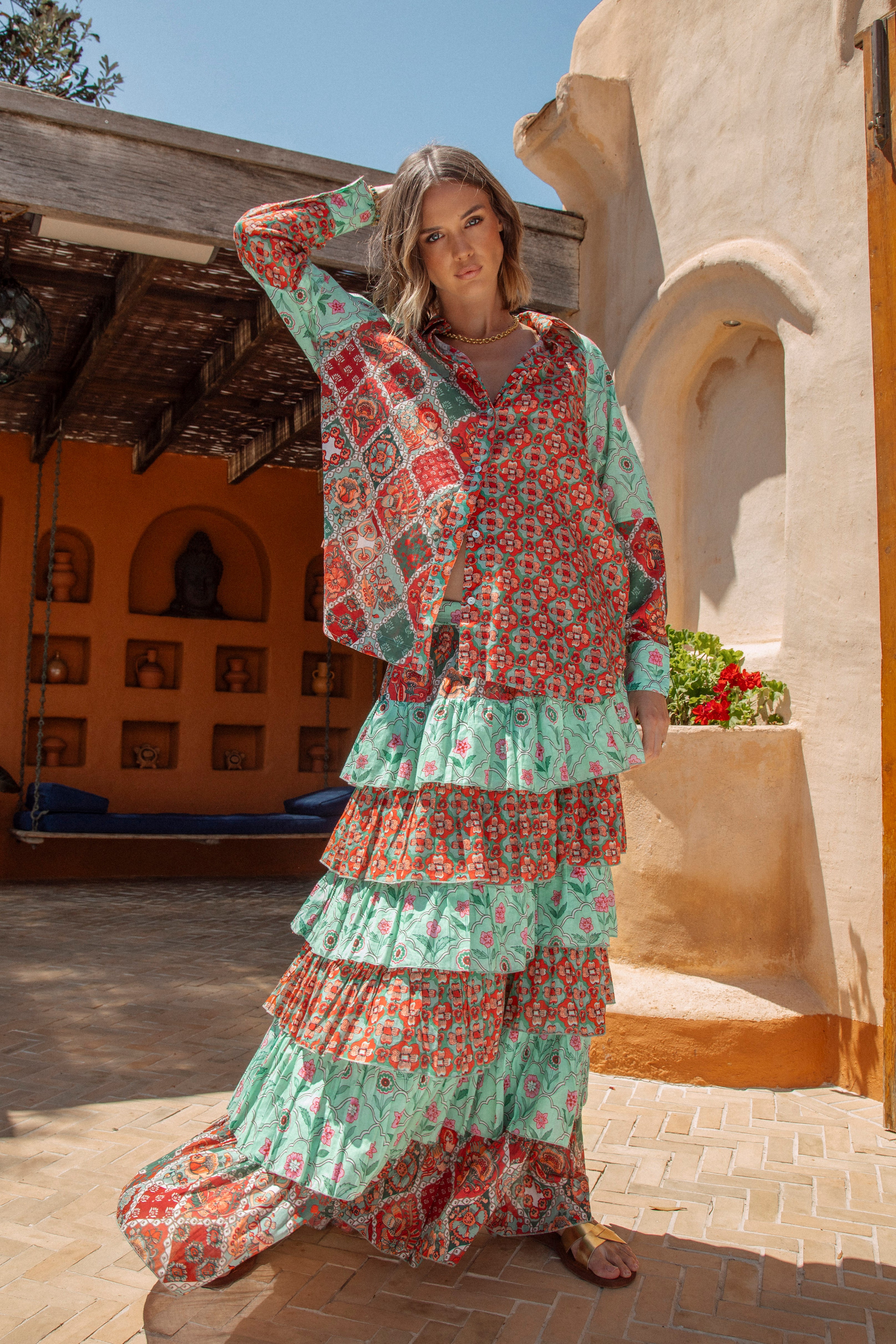 Soiree Garden Shirt - Joy