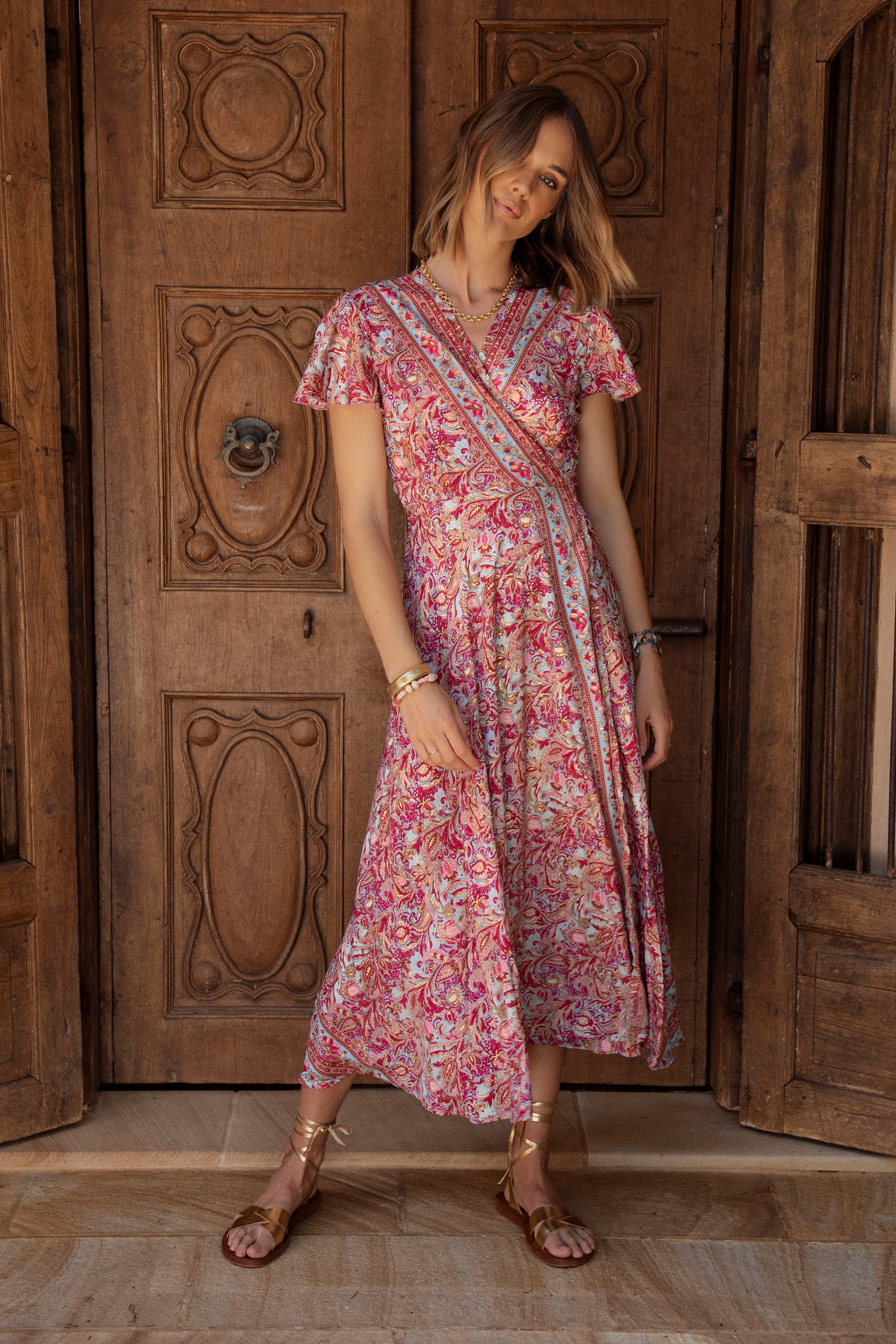 Rio Wrap Dress - Rosalita
