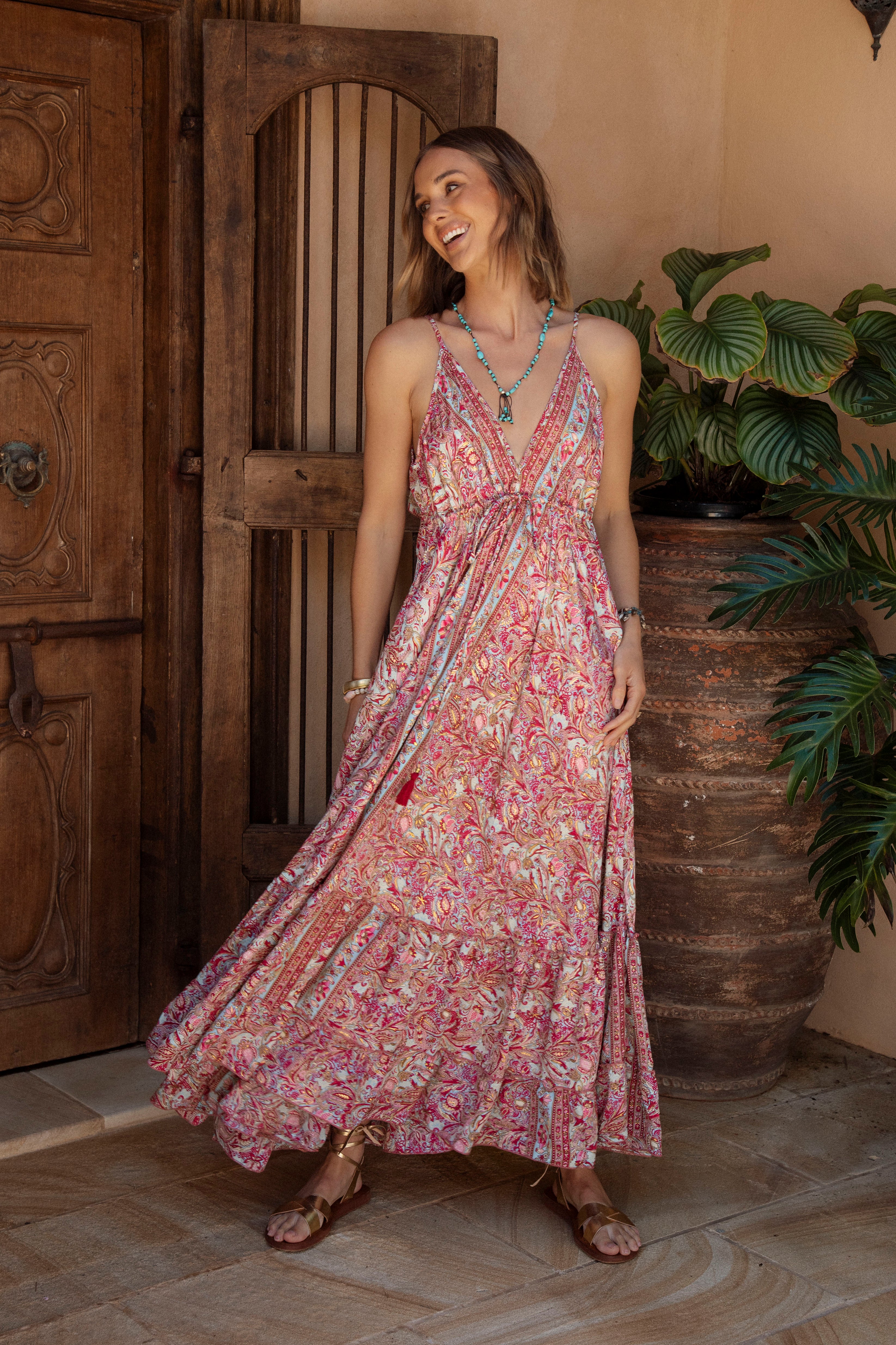 Enya Maxi Dress - Rosalita