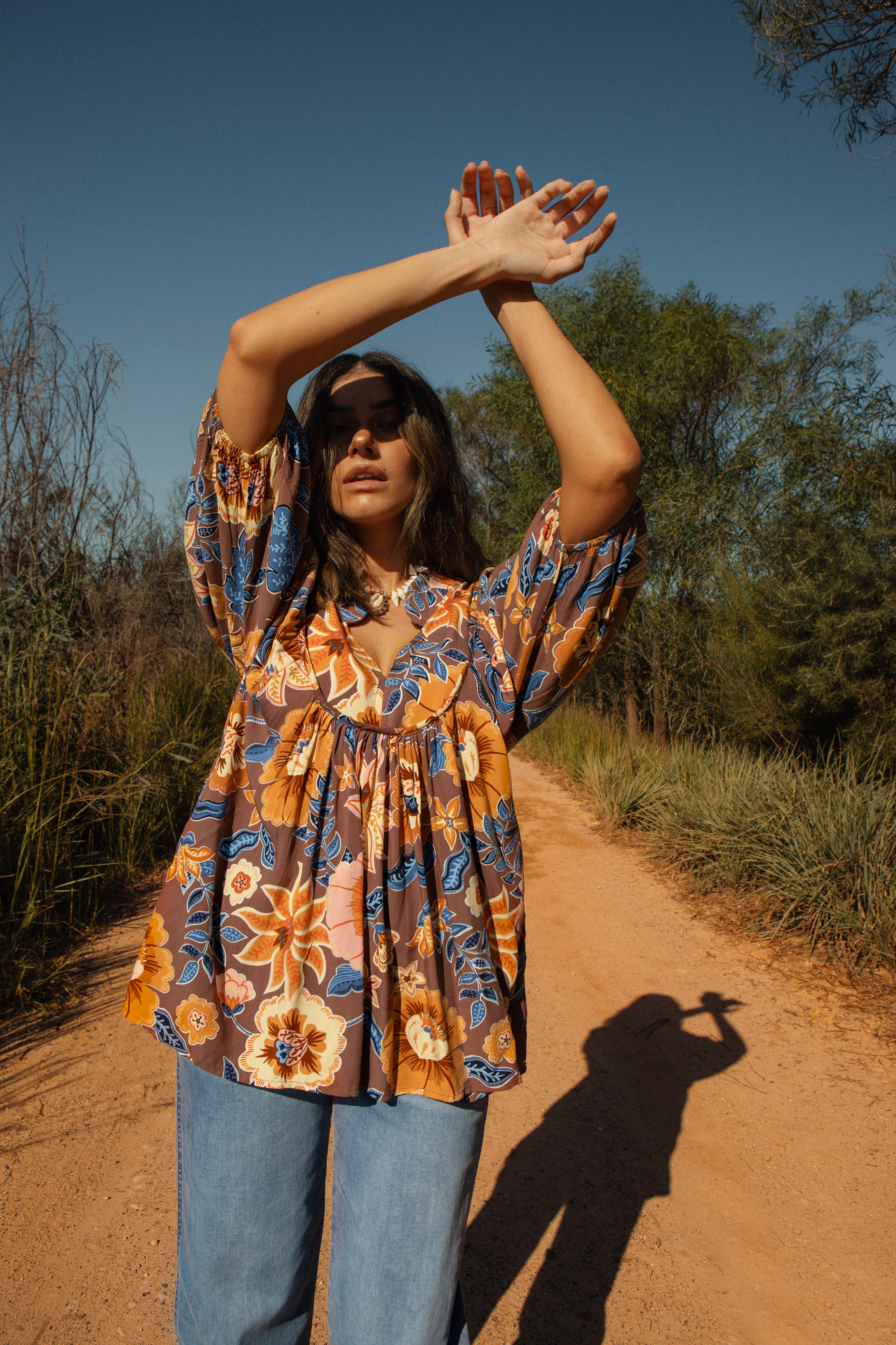 Boheme Blouse - Tierra