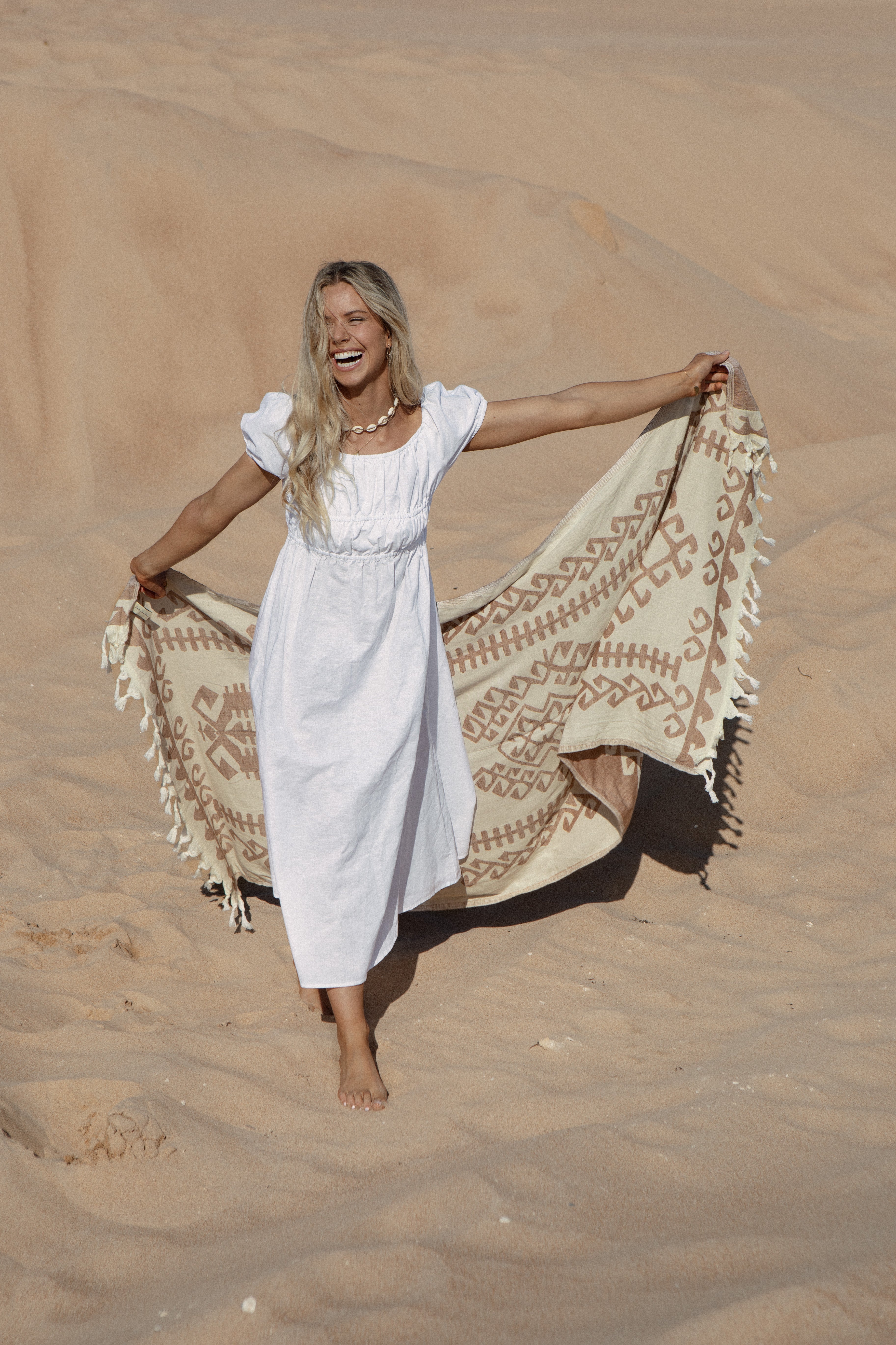 Aztec Towel - Cocoa