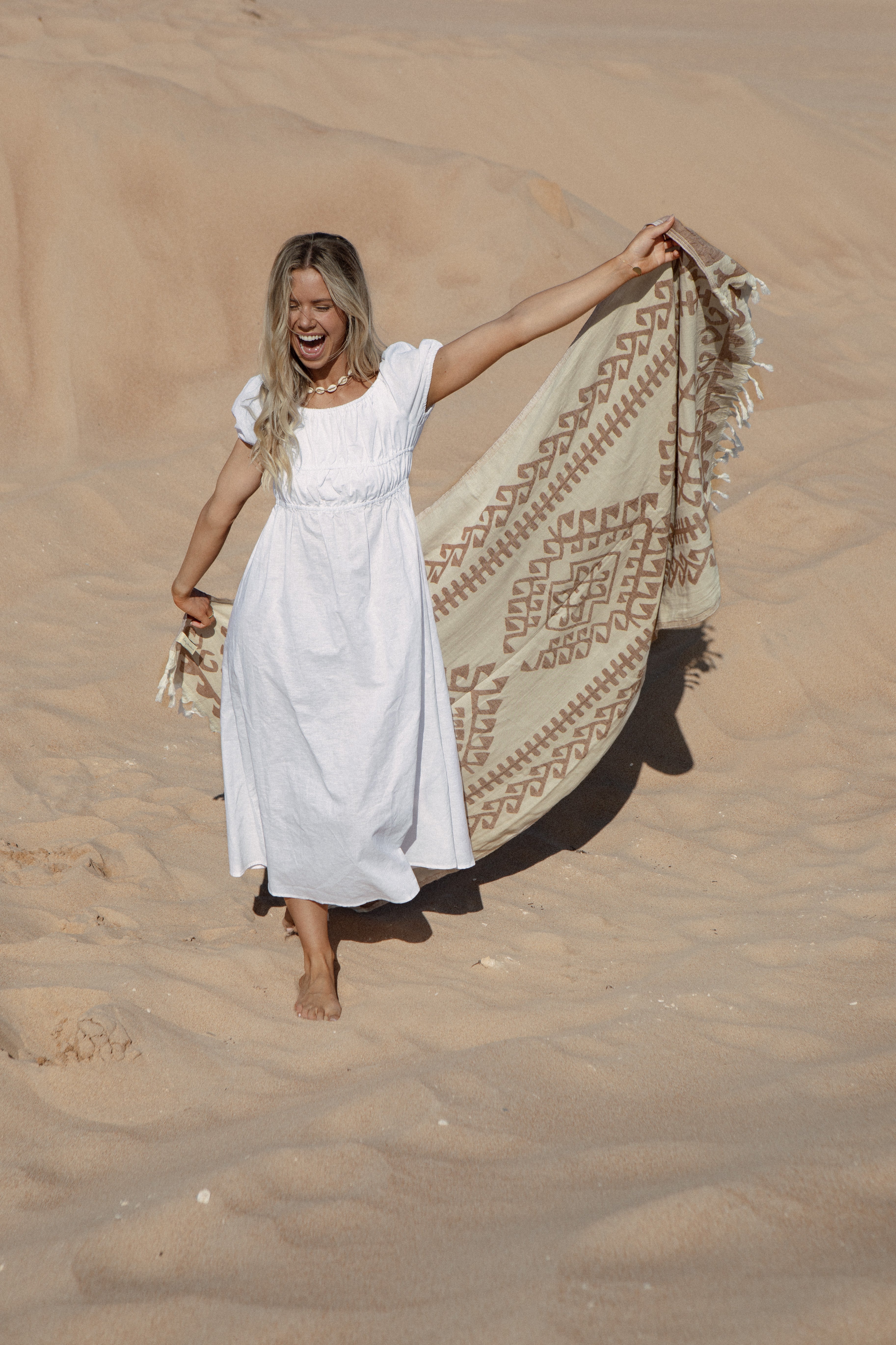 Aztec Towel - Cocoa