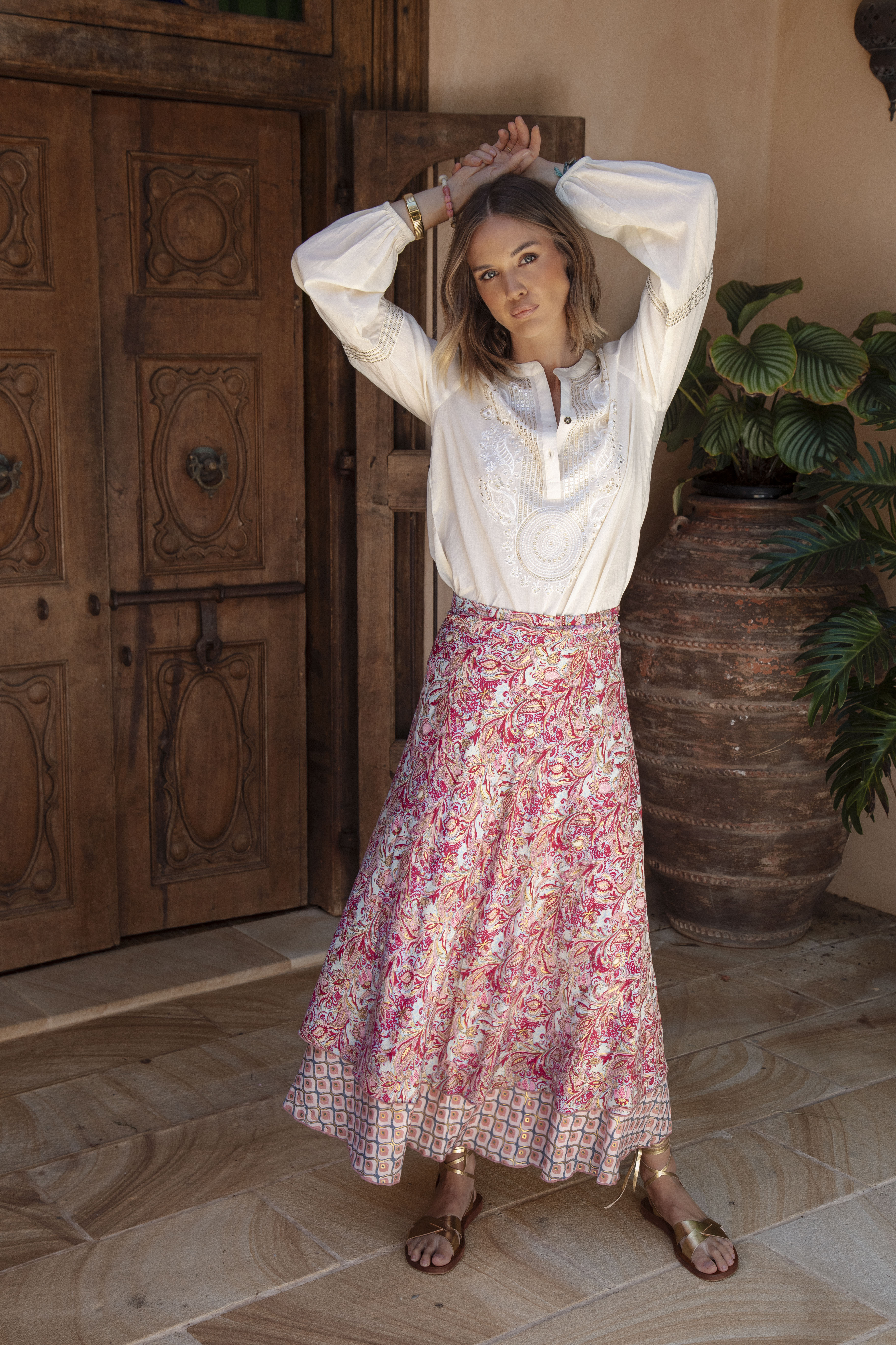 Goddess Wrap Skirt - Rosalita