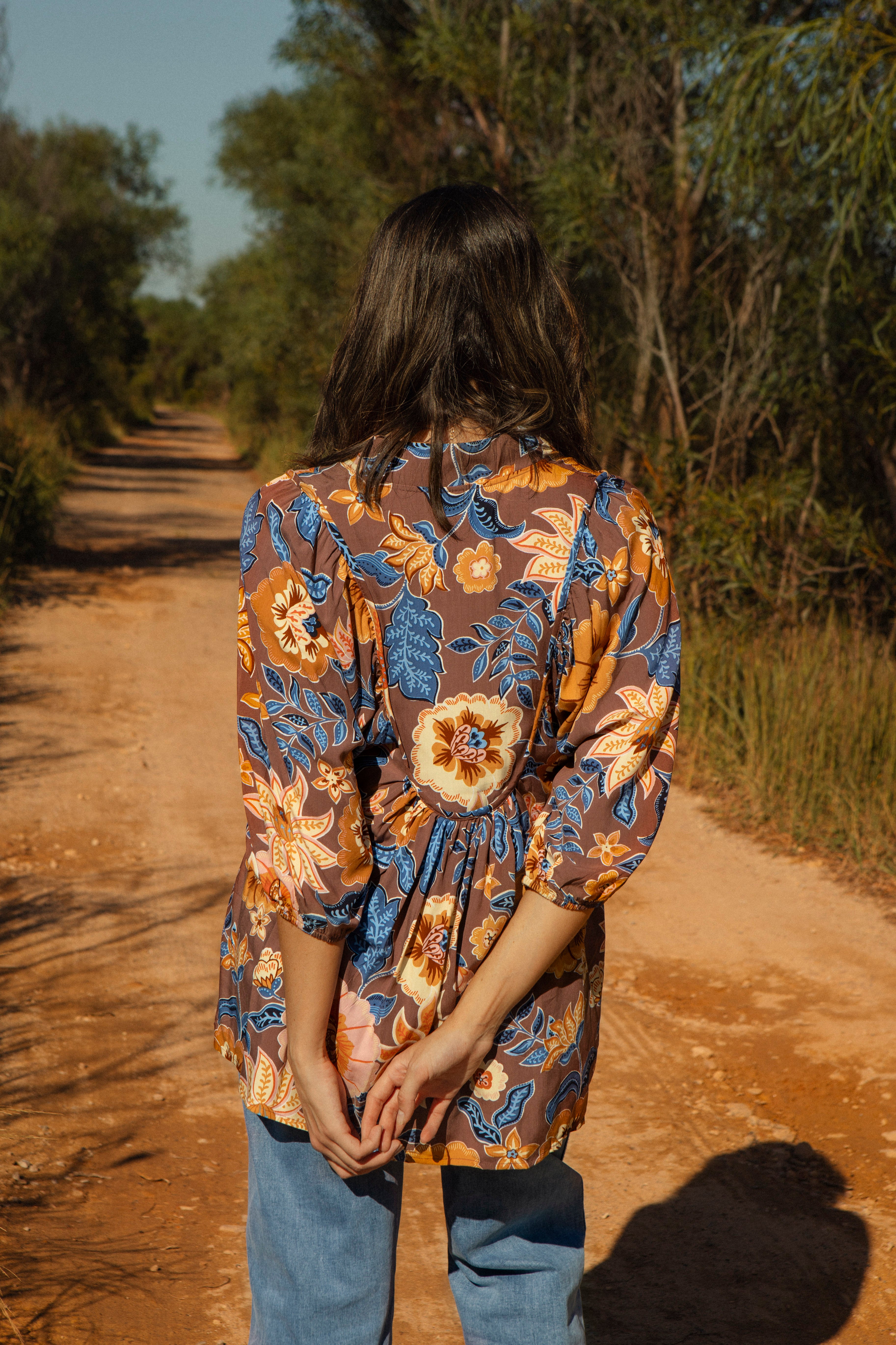 Boheme Blouse - Tierra