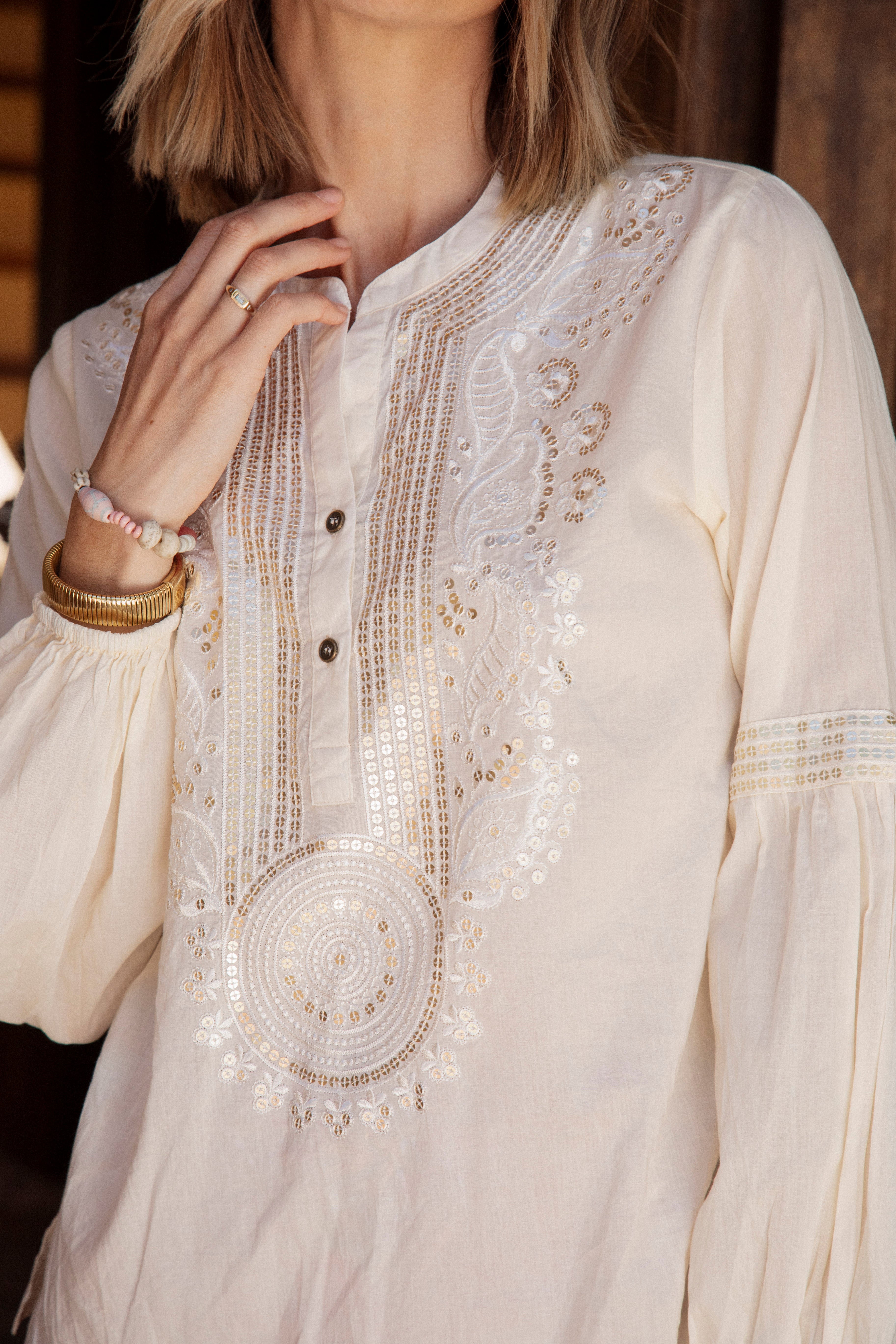 Moonshine Shirt - Natural