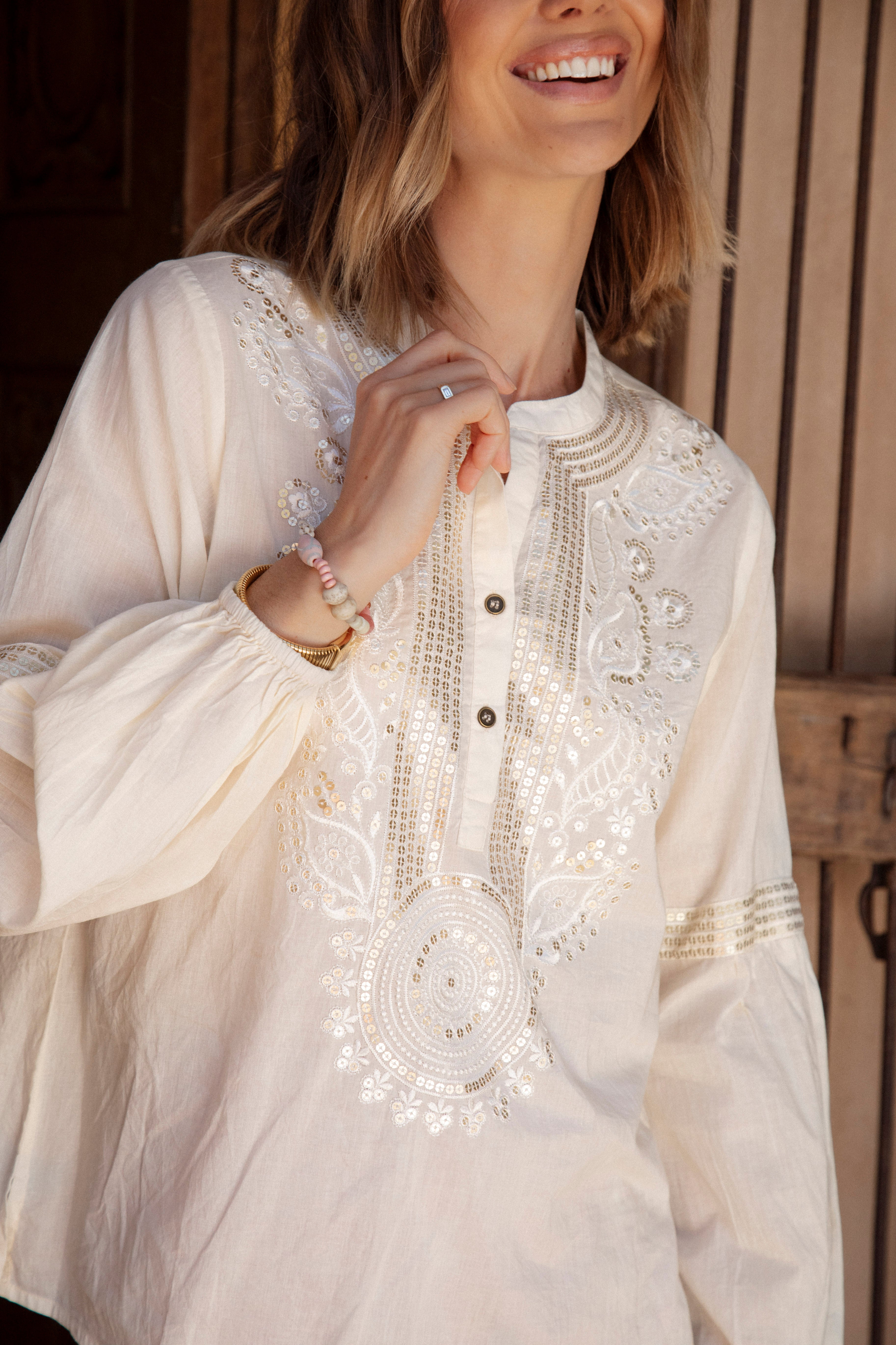 Moonshine Shirt - Natural