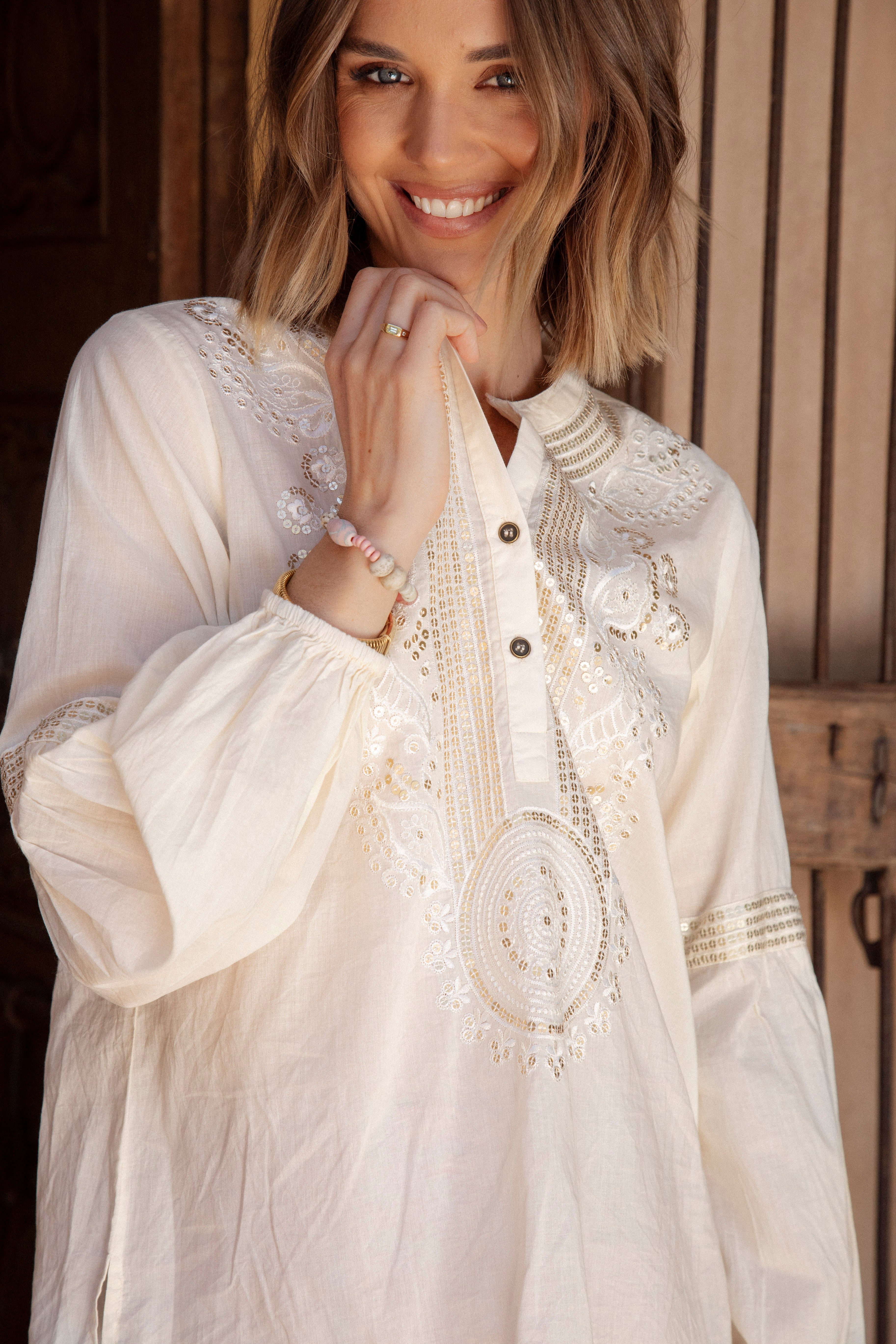 Moonshine Shirt - Natural