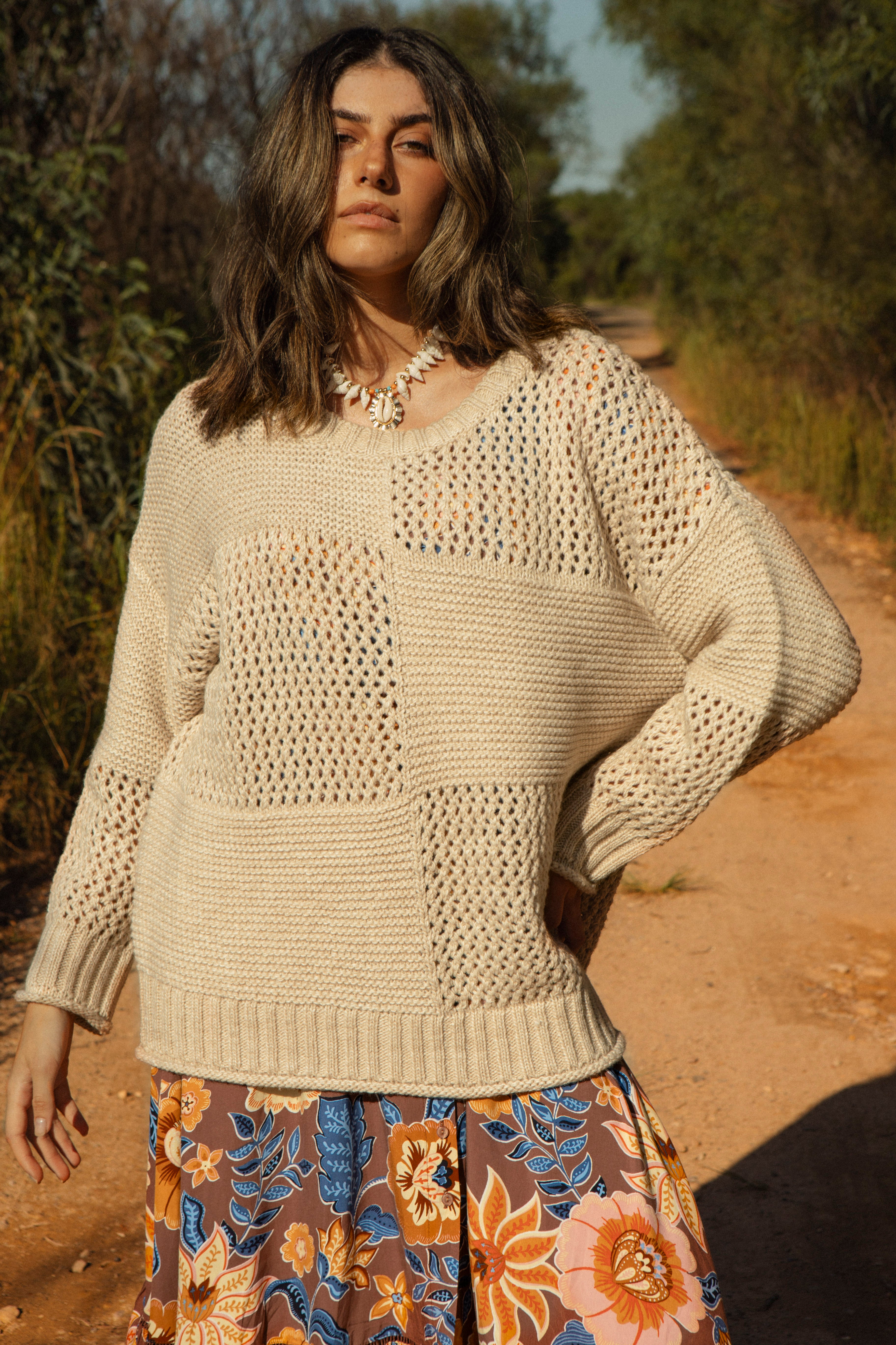 Luna Sweater - Oyster
