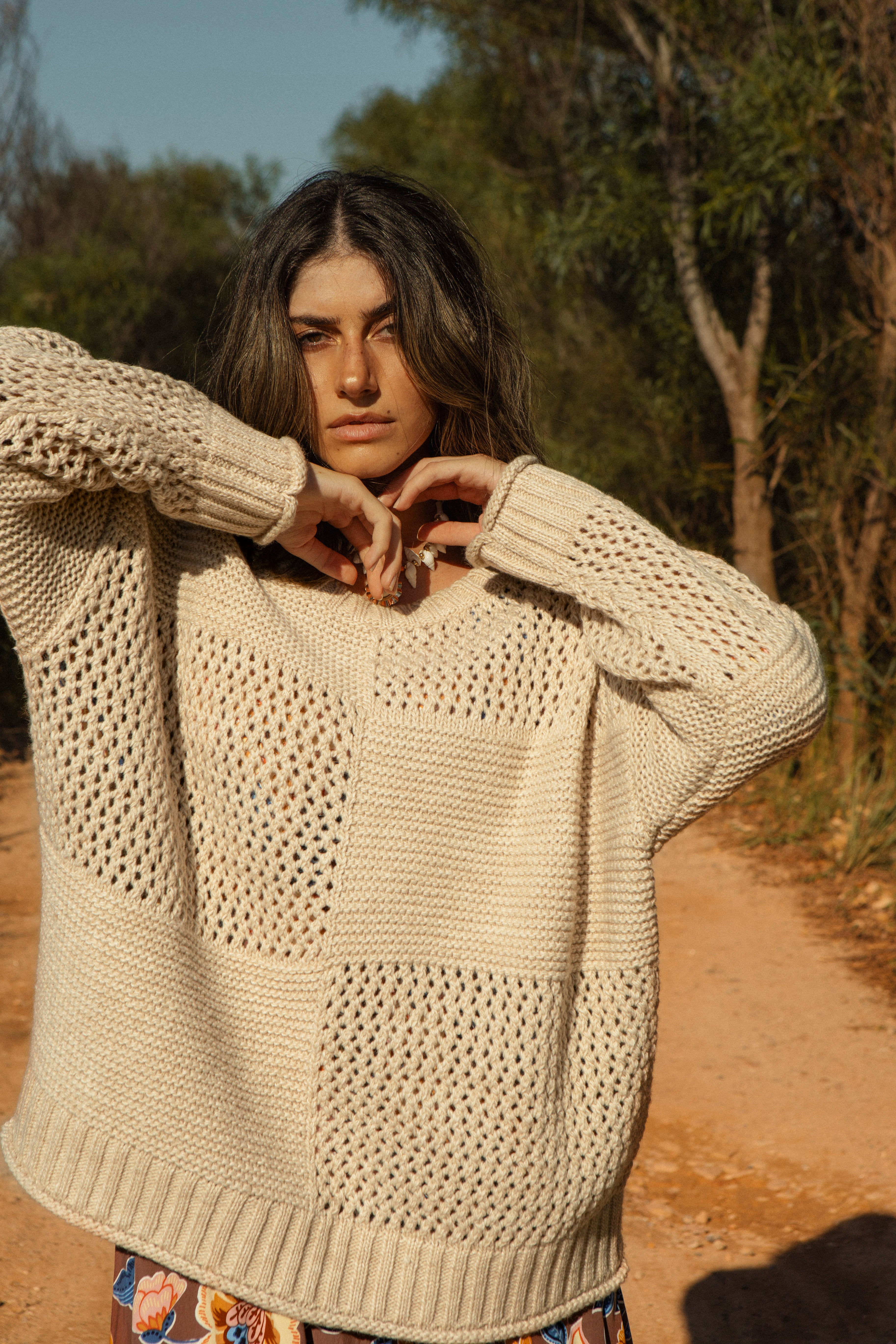 Luna Sweater - Oyster