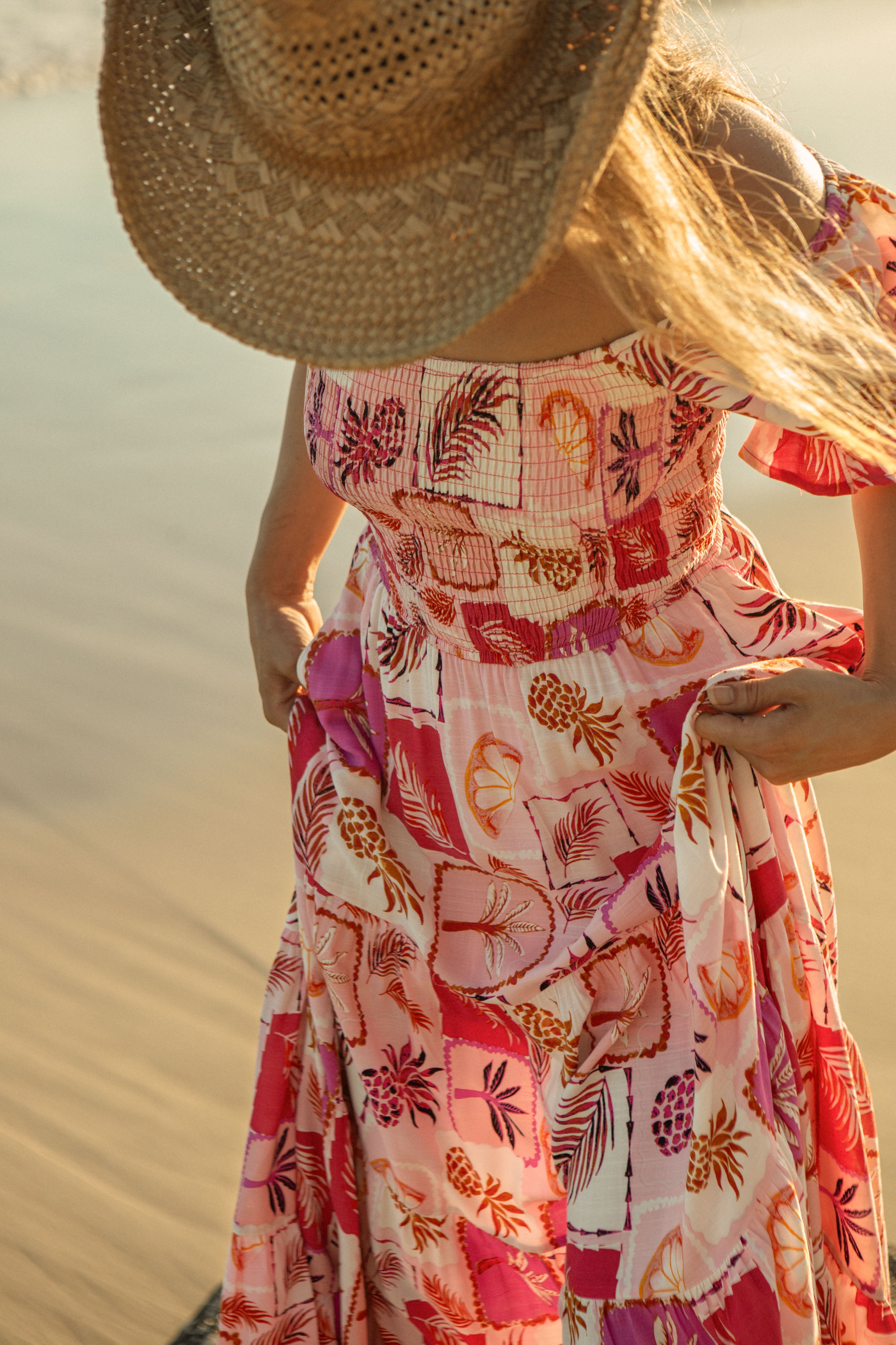 Samara Maxi Dress - Pina Colada