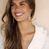 Kenza Hoop Earring Gold