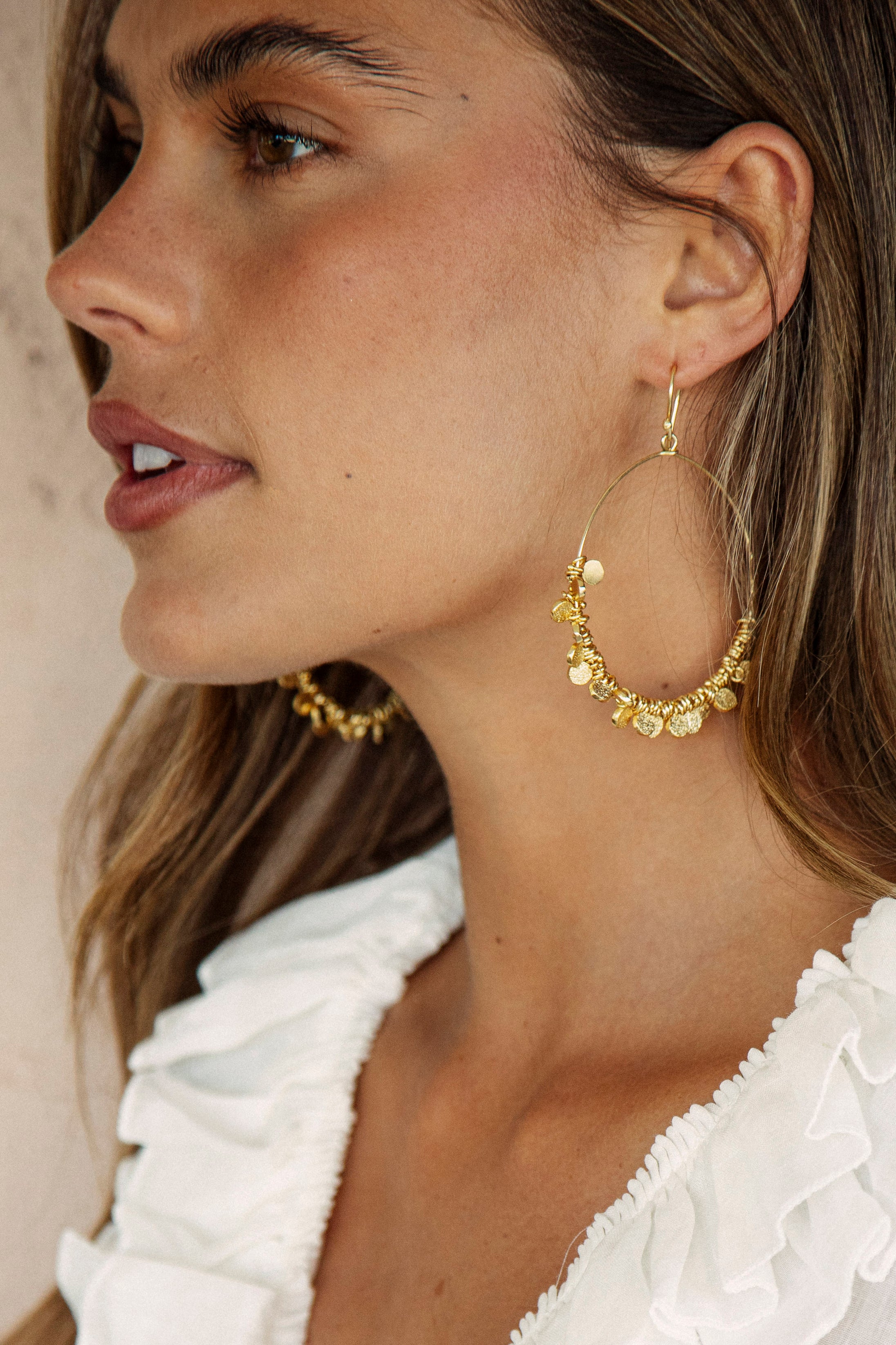 Hoop Earring Gold