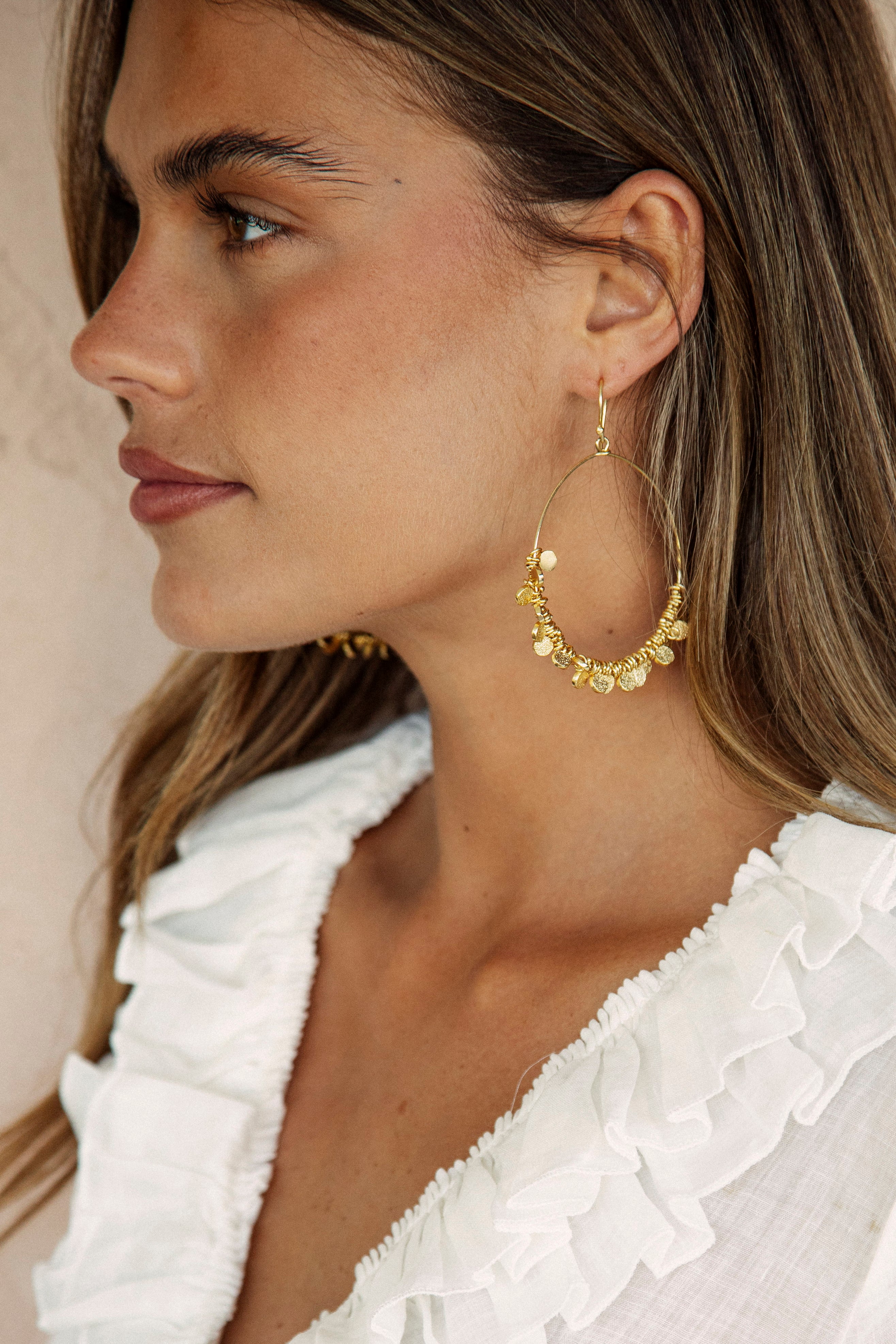 Hoop Earring Gold