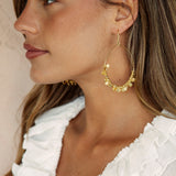 Kenza Hoop Earring Gold