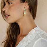 Natural Stone Earring