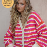 Roselle Stripe Cardigan