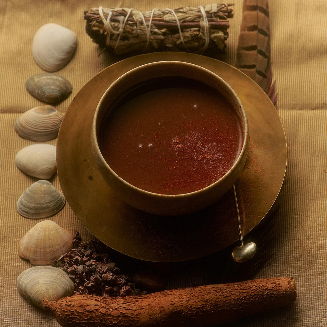 Chuncho Drinking Cacao