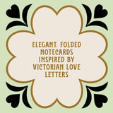 Luck, Love & Dreams Charm Cards: 12 Folded Victorian Pocket Notes