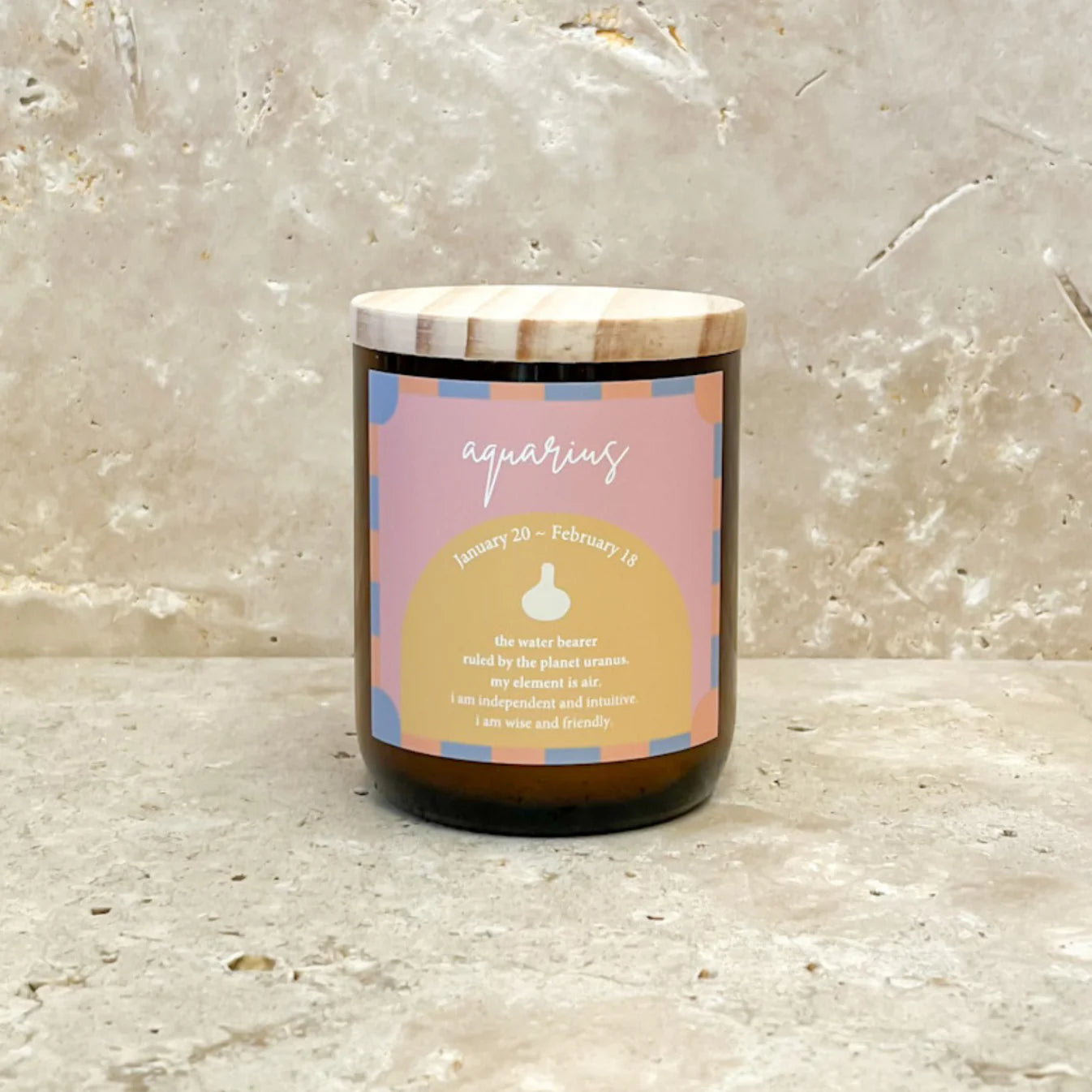Zodiac Candle - Aquarius