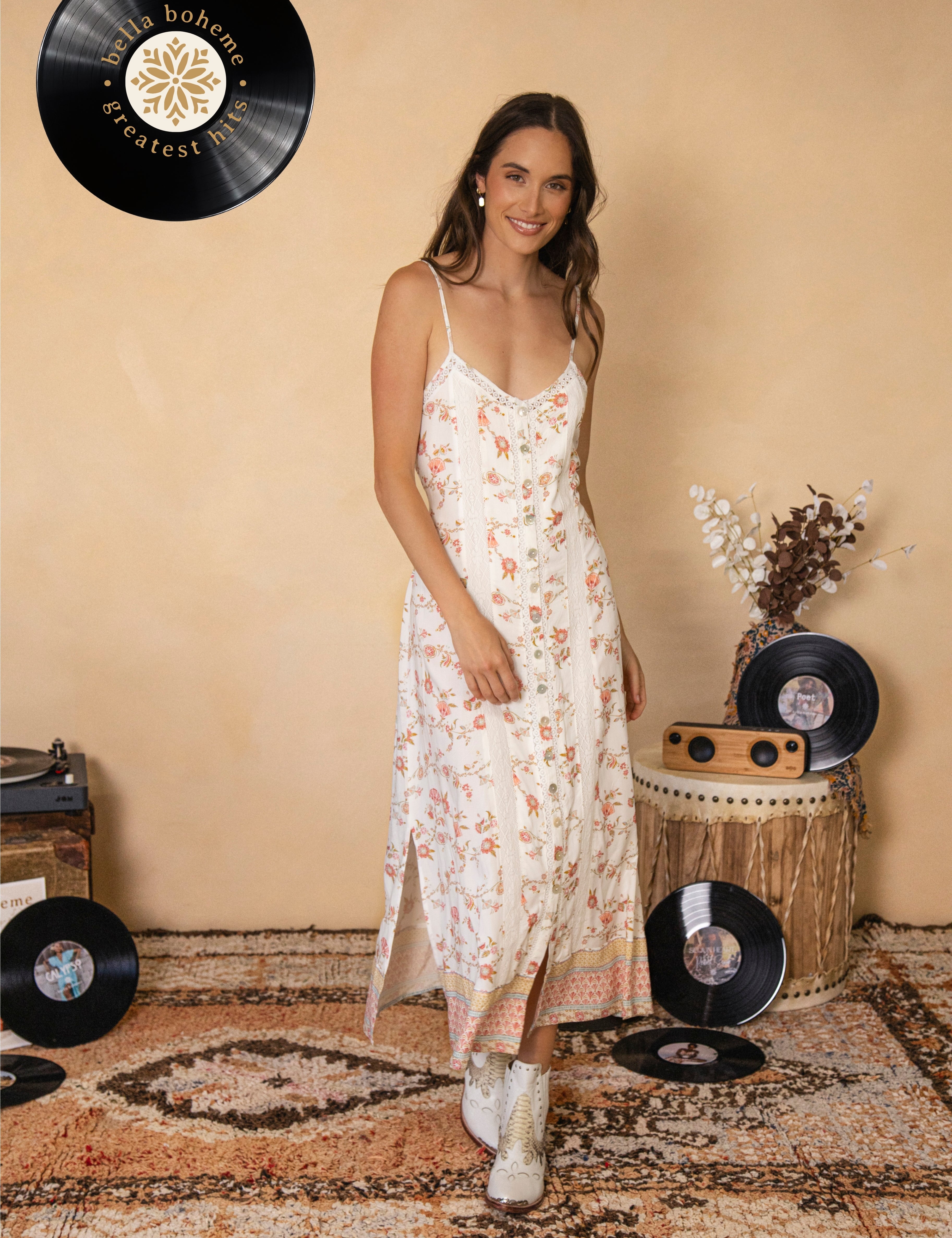Antoinette Slip Dress - Delilah