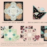 Luck, Love & Dreams Charm Cards: 12 Folded Victorian Pocket Notes