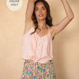 Castaway Cami - Blush