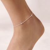 Mermaids Tears Azure Opal Anklet