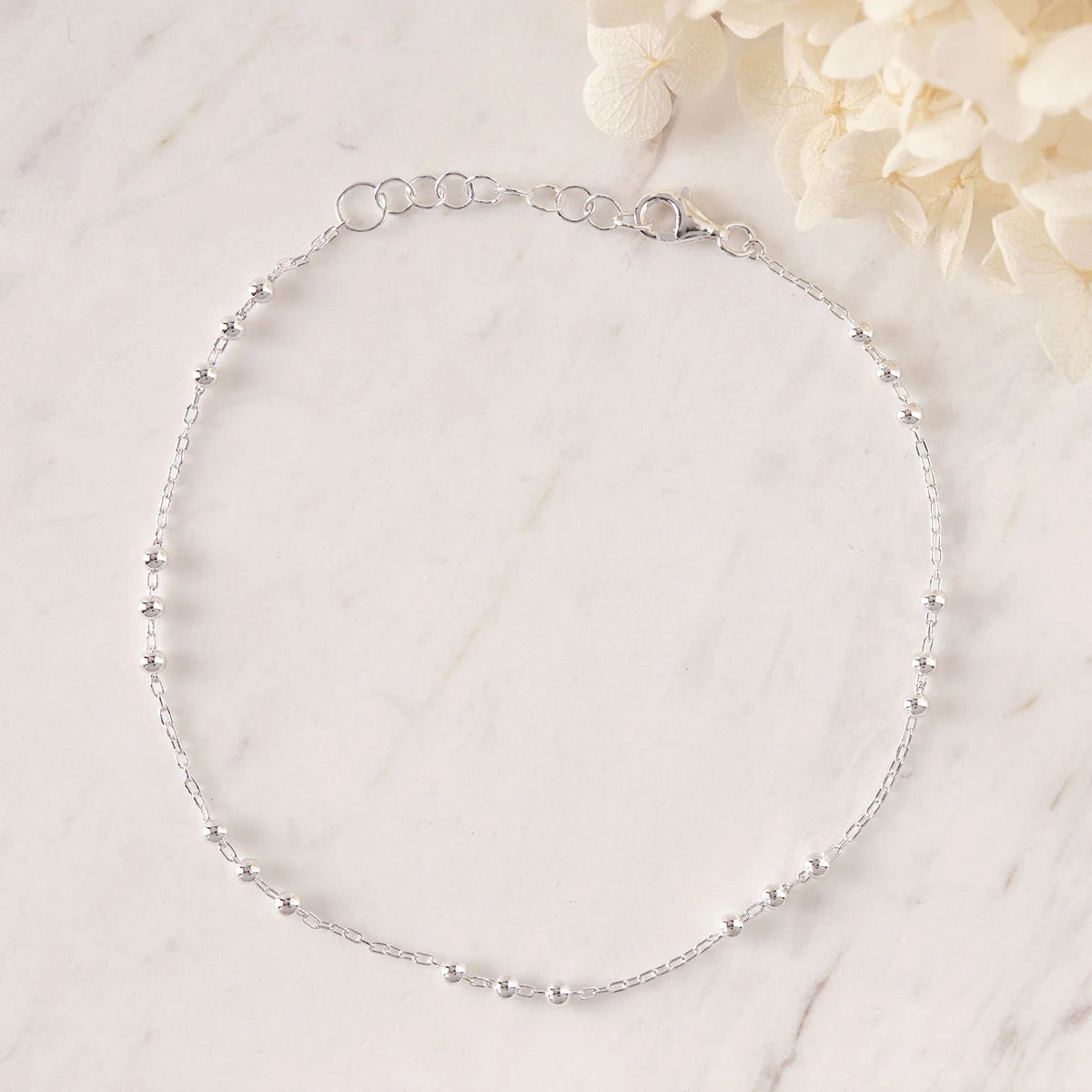 A147 - Beaded Chain Anklet