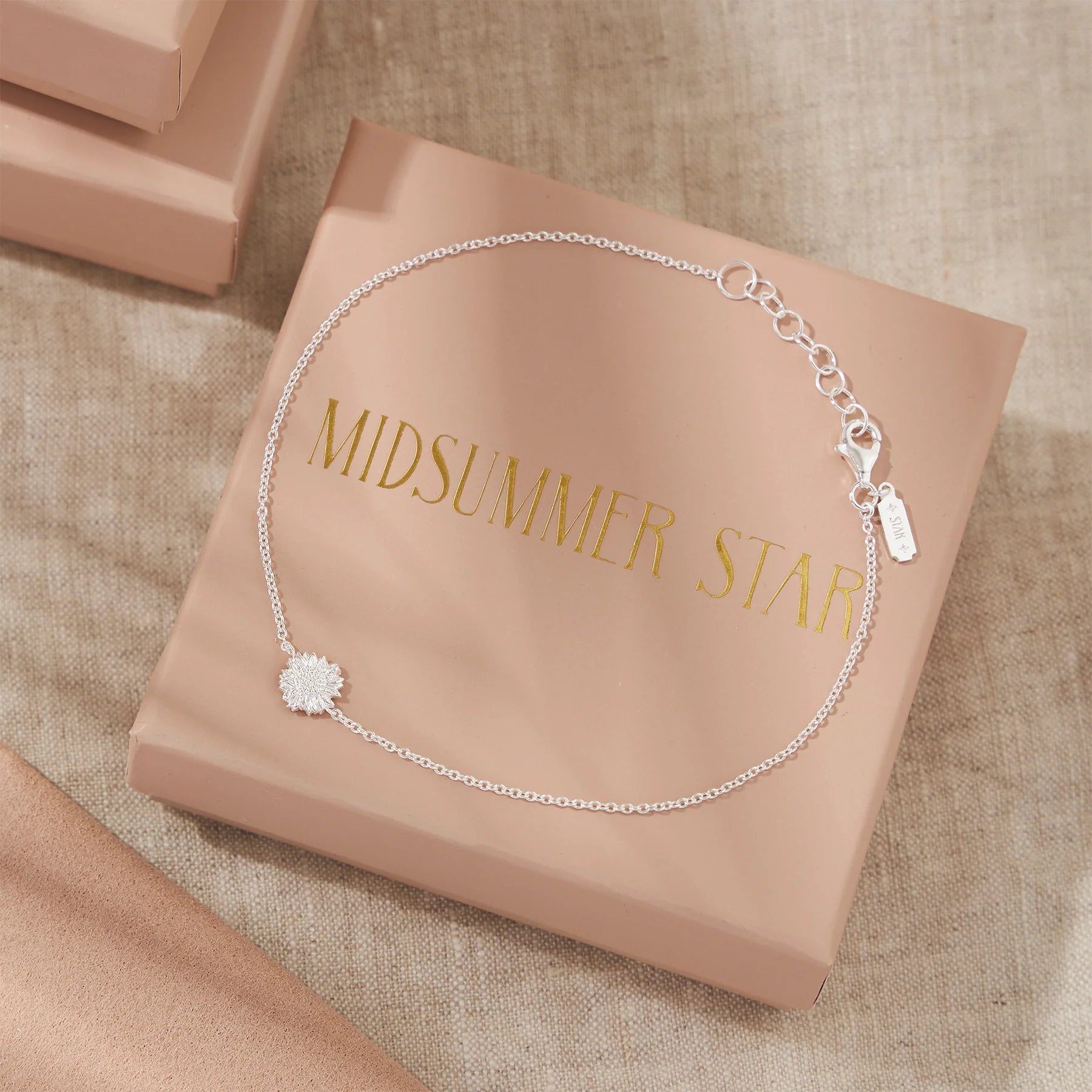 Wild Sunflower Anklet