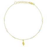 Santorini Anklet Gold