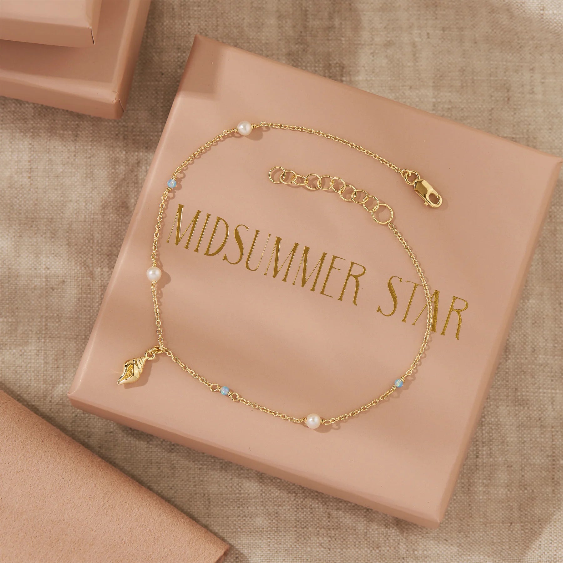 Santorini Anklet Gold
