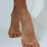 Santorini Anklet Gold