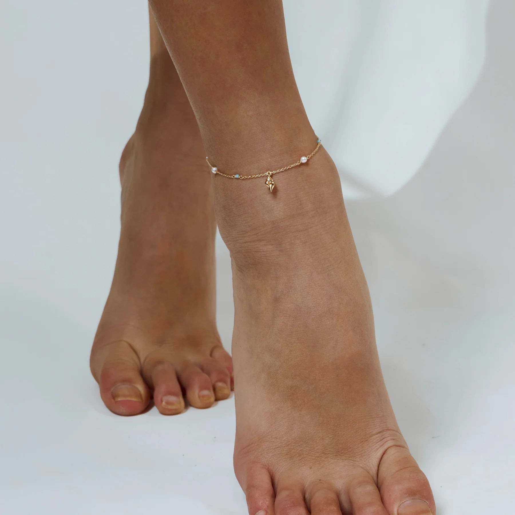 Santorini Anklet Gold