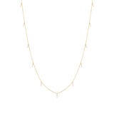 Prim Freshwater Pearl Necklace Gold - 18inch