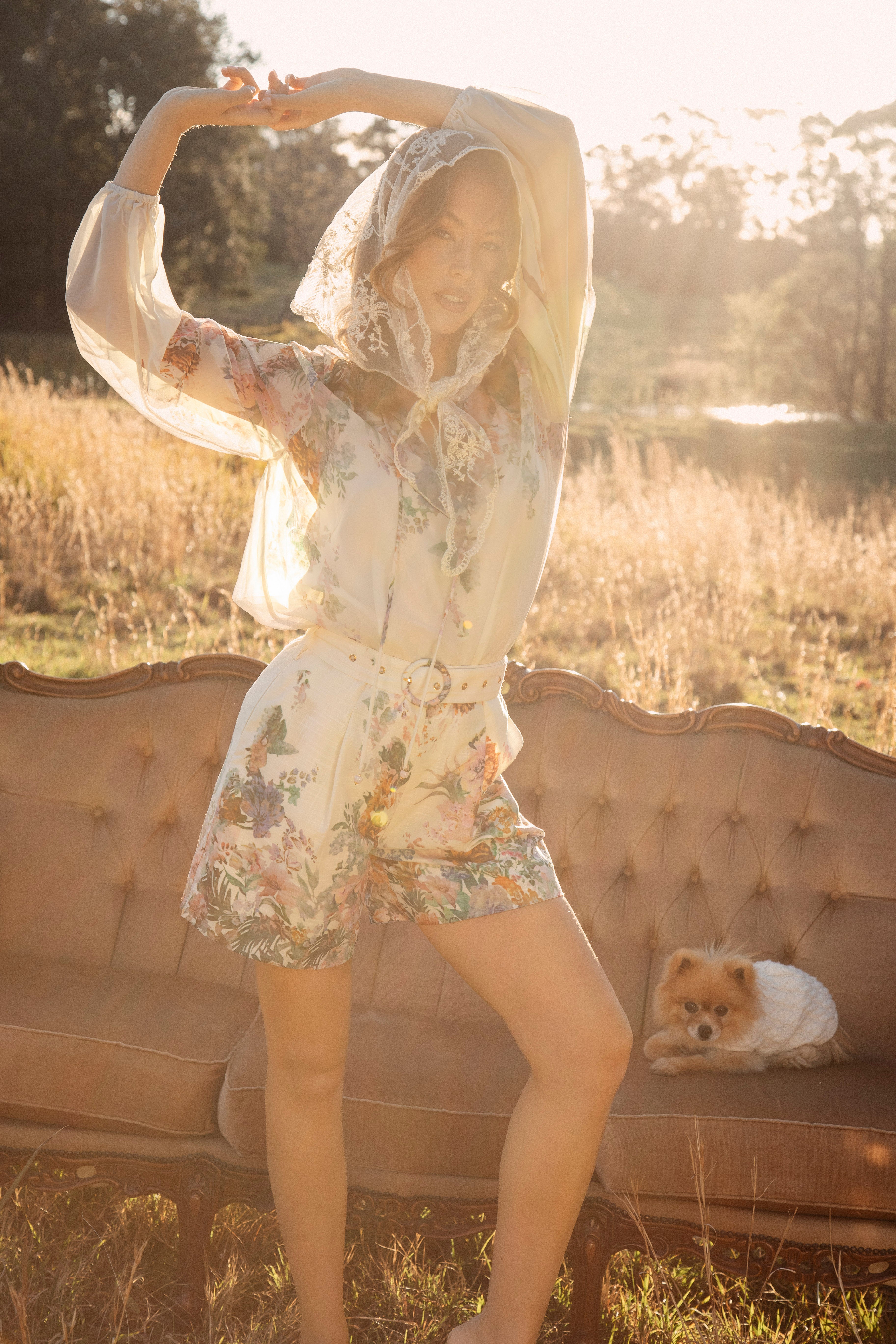 Adeline Tailored Short Meadow