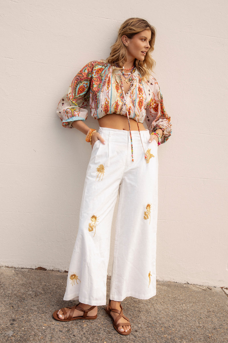 Adriana Embellished Pants