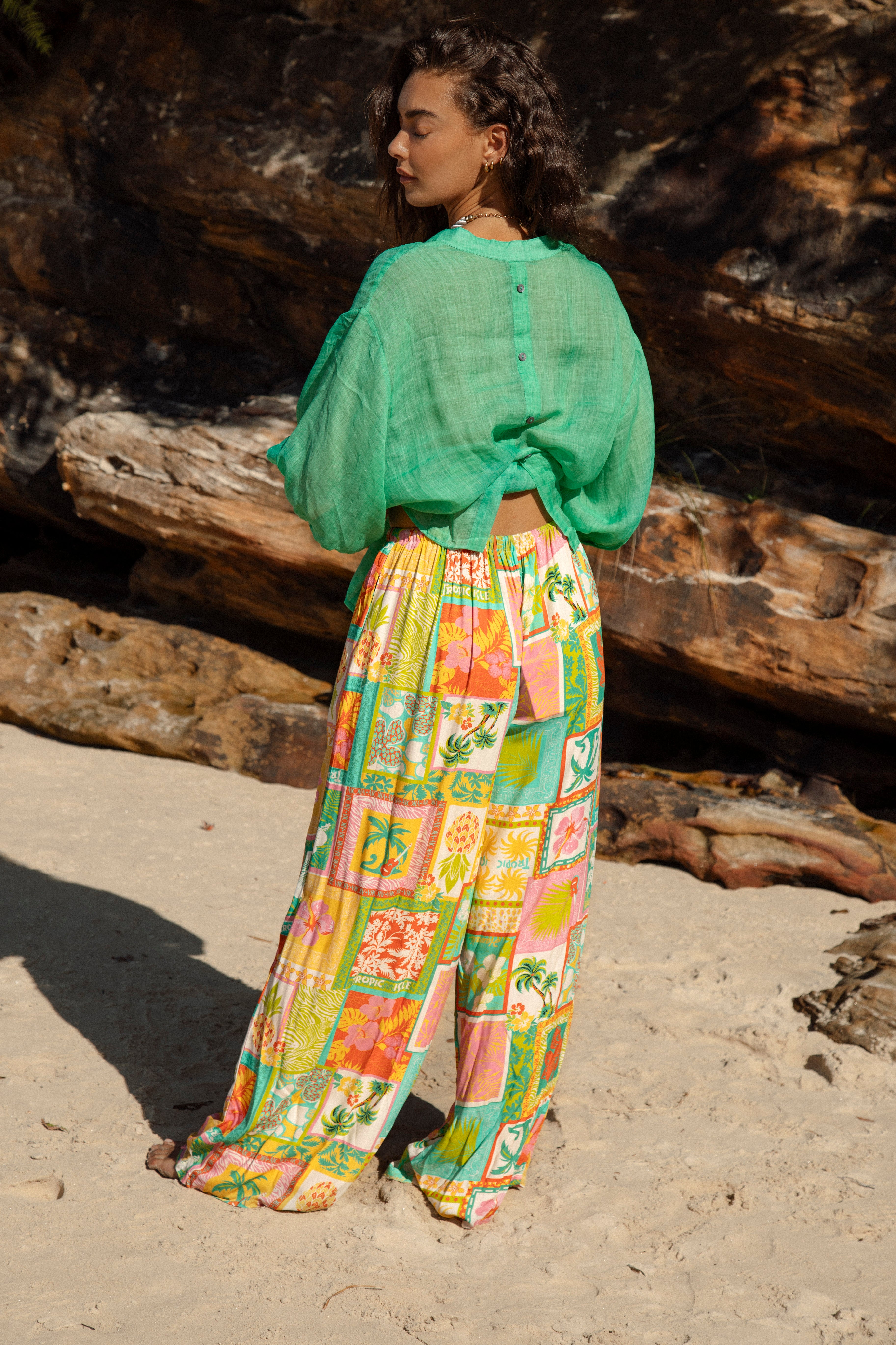 Aloha Vacay Pant Rear View