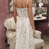Antoinette Slip Dress Delilah - rear view.