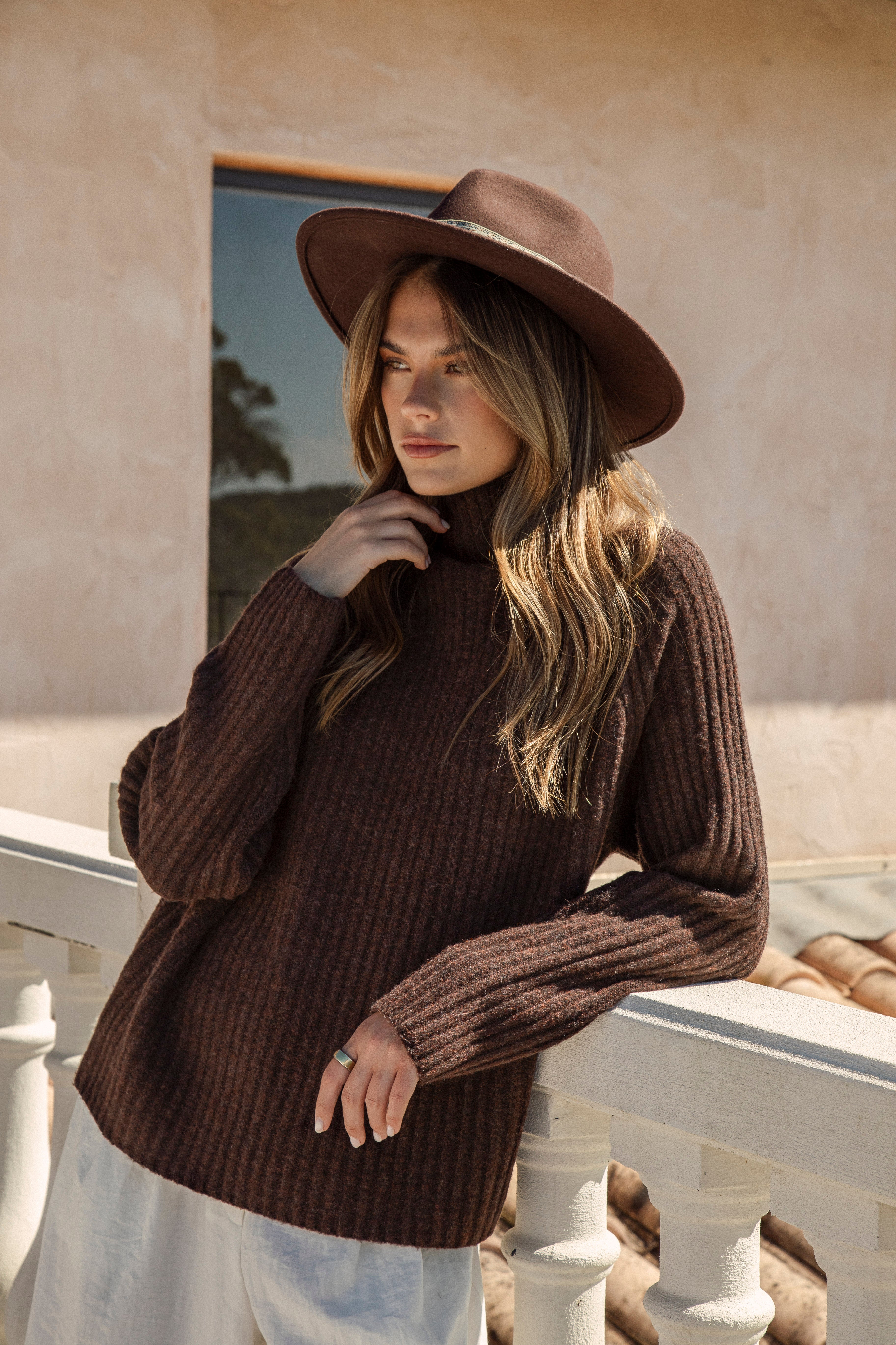 Arlo Jumper - Chocolate