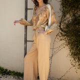 Avalon Tailored Pant Camel - the ultimate lightweight pant for Summer