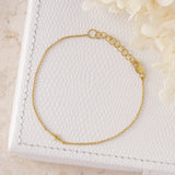 Cosmic Dagger Bracelet Gold