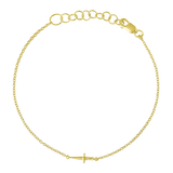 Cosmic Dagger Bracelet Gold