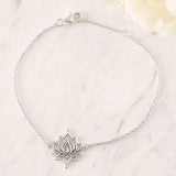 Midsummer Star White Lotus Bracelet
