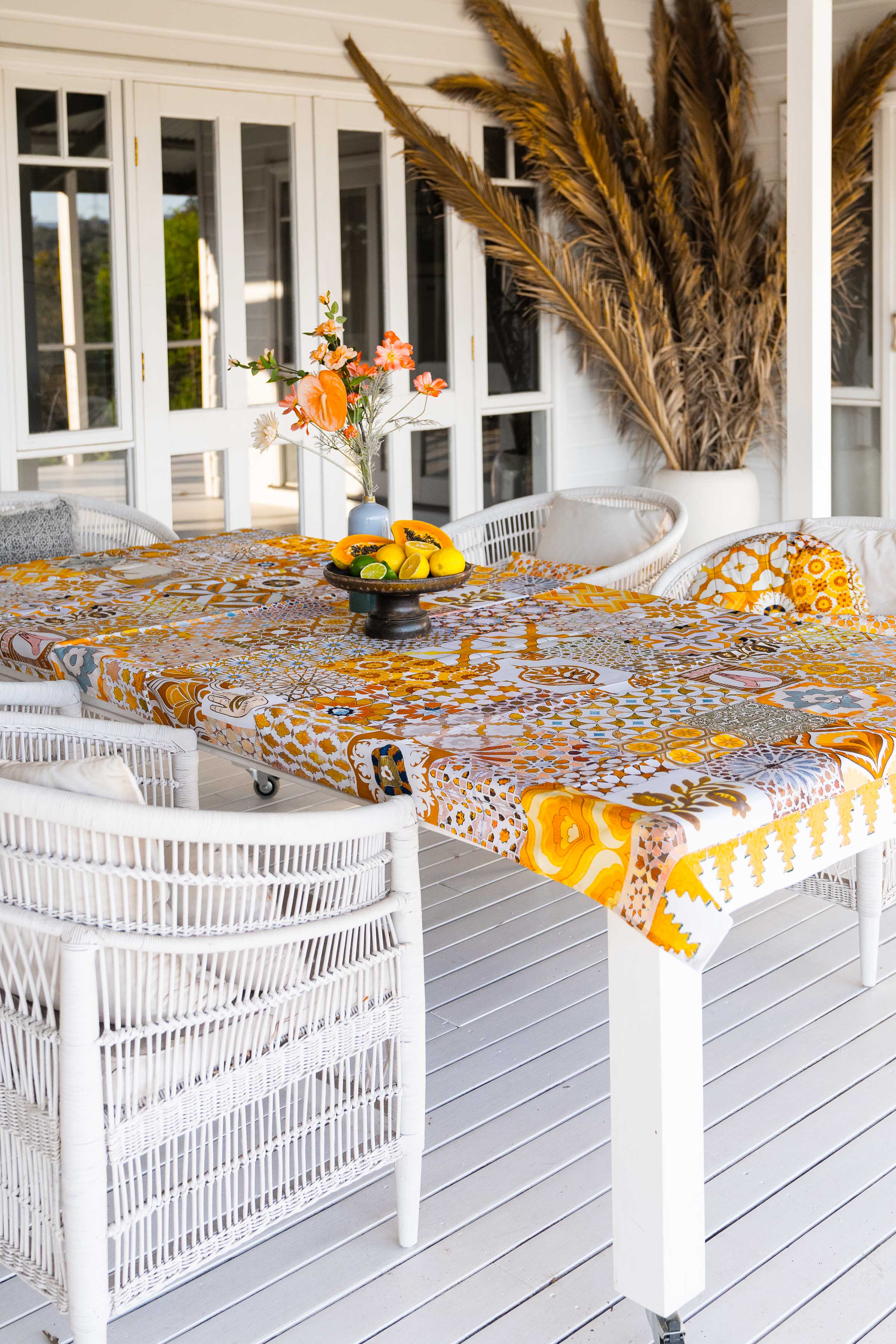 Canvas Tablecloth -Kasbah