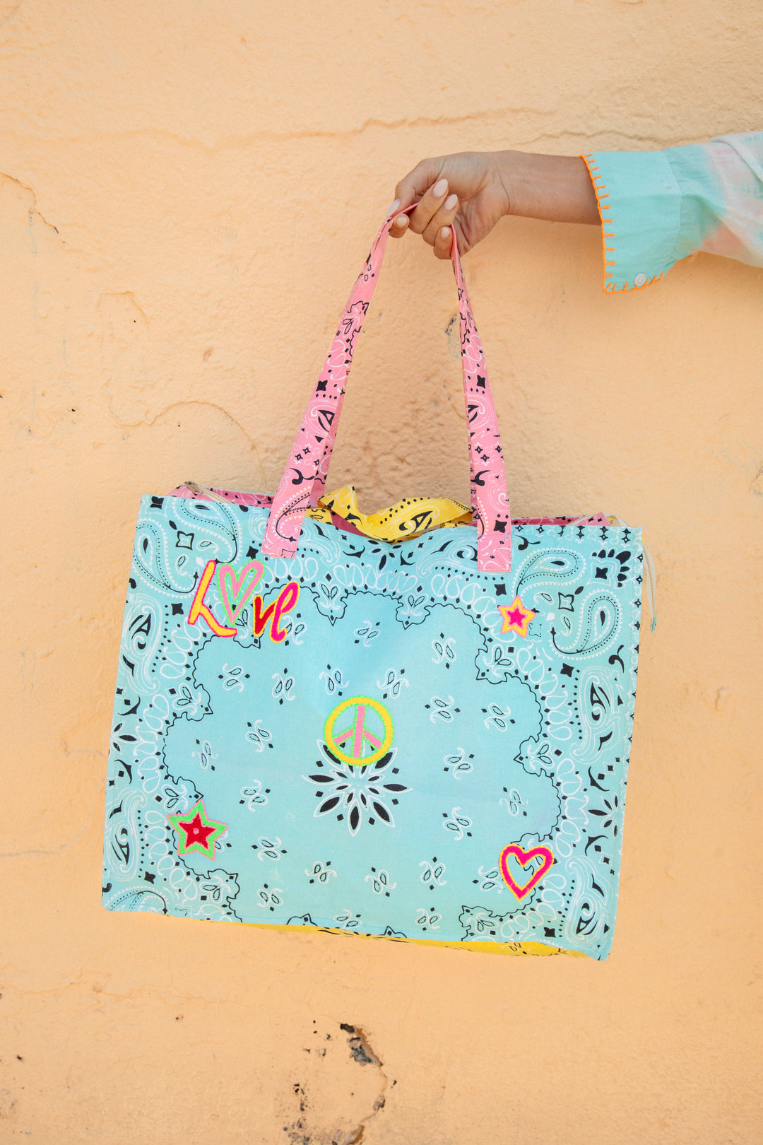 Bandana Love Tote – Bella Boheme